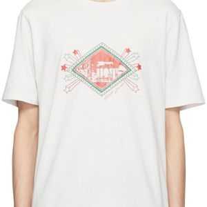 T-shirt cassé jardin majorelle Saint Laurent pour homme en coloris Blanc