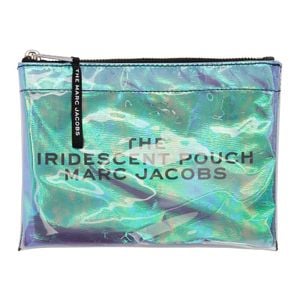 Marc Jacobs ブルー The Iridescent フラット ポーチ