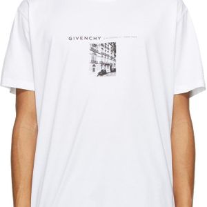 メンズ Givenchy ホワイト T シャツ