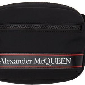 メンズ Alexander McQueen ブラック Urban ベルト バッグ