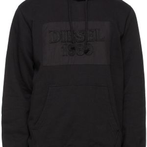 メンズ DIESEL X コレクション D4d-21 フーディ ブラック