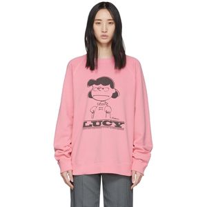 Marc Jacobs Peanuts Edition ピンク Lucy スウェットシャツ