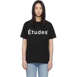 Etudes Studio ブラック Wonder T シャツ