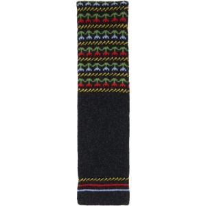 Marni Black Virgin Wool Scarf