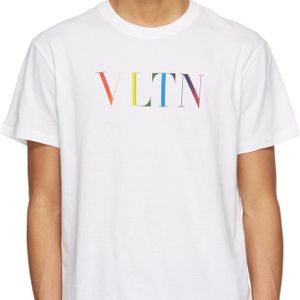 メンズ Valentino ホワイト Vltn T シャツ