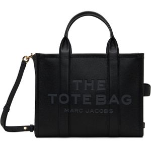 Marc Jacobs Black 'The Leather Medium' Tote