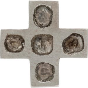 Parts Of 4 Grey Plus Mega Pavé Earring for men