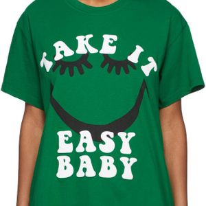Amiri Green A Love Movement Edition 'take It Easy' T-shirt