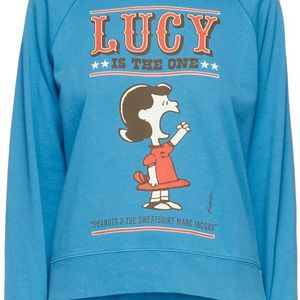 Marc Jacobs Peanuts Edition ブルー フレンチ テリー スウェットシャツ