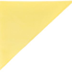 Marc Jacobs イエロー カシミア Triangle ヘッド スカーフ