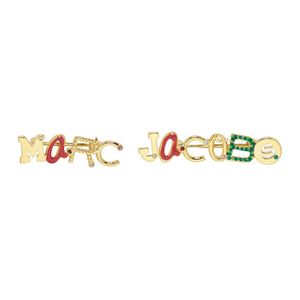 Ensemble de broches multicolores Mixed Front Logo Marc Jacobs