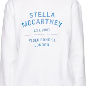 メンズ Stella McCartney ホワイト Obs 23 スウェットシャツ