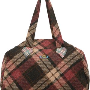 Vivienne Westwood Brown Archive Large Tote