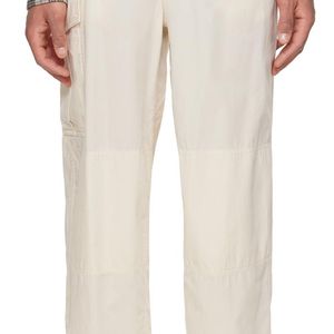 Nanamica White Off- Easy Cargo Pants for men