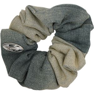 DIESEL Green Bangle Denim Scrunchie