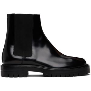 Maison Margiela Black Tabi Chelsea Boots for men