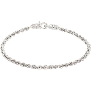 Tom Wood Black Rope Bracelet for men