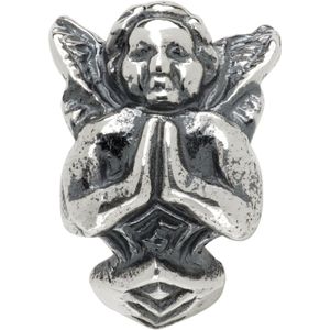 Yohji Yamamoto Grey Angel Dagger Single Earring