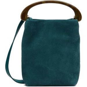 Dries Van Noten Green Calf Leather Small Bag