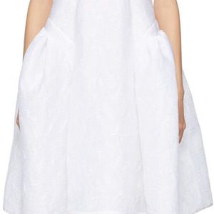 CECILIE BAHNSEN ホワイト Caitlin ドレス