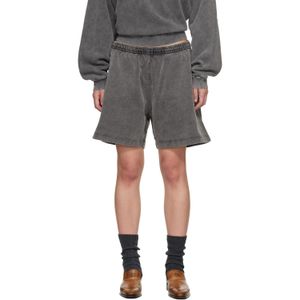 Acne Grey Cotton Shorts