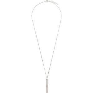 MM6 by Maison Margiela Metallic Numeric Bar Necklace for men