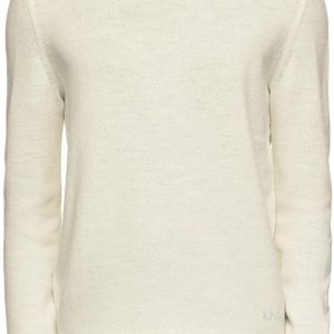 メンズ A.P.C. オフホワイト ウール キット セーター