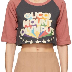 T-shirt 'mount olympus' Gucci en coloris Noir