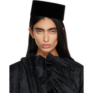 Comme des Garçons Black Hizume Edition Velour Headband