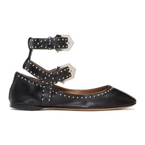 Ballerines noires Double Buckle Soft Givenchy