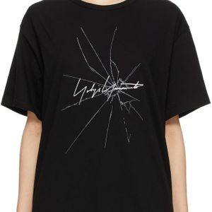 Yohji Yamamoto ロゴ T シャツ ブラック