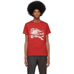 T-shirt rouge Cruise Burberry pour homme