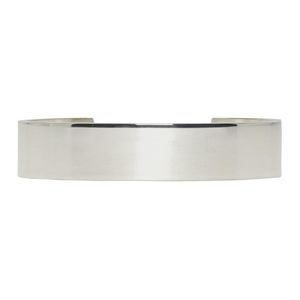 Le Gramme Metallic Silver Polished Le 33 Grammes Cuff