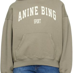 Anine Bing Blue Taupe Harvey Hoodie