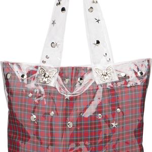 Chopova Lowena Red Plastic Tote for men