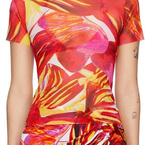 Louisa Ballou Red Beach T-shirt