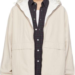 Nanamica Natural Reversible Hooded Jacket for men