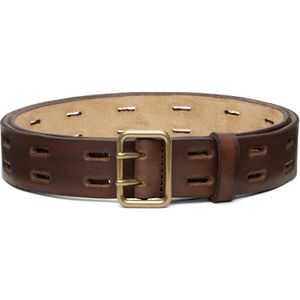 DSquared² Black Perforated Leather Belt for men