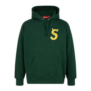 Supreme Green S Logo Hoodie "Fw22" Su12200"