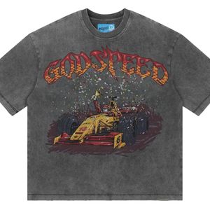 GODSPEED NEW YORK Black F1 Dreams T-Shirt Ng Wash" Gs641" for men
