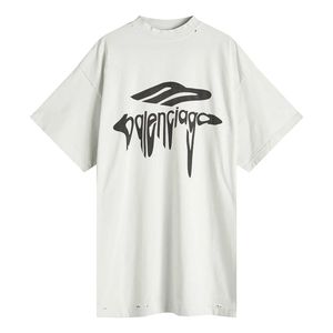 Balenciaga Black 3B Liquefied T-Shirt 787349 Trvs8 9081" for men