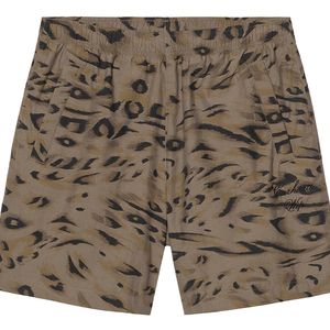 Carhartt Black Duck Feather Print Travon Shorts "Cypress" I036801 3Td Xx" for men
