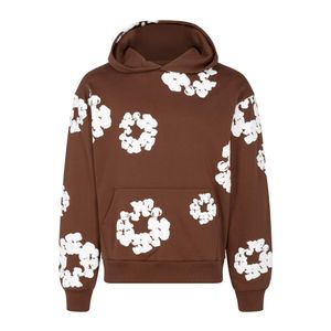 DENIM TEARS Black The Cotton Wreath Sweatshirt Dt08" for men