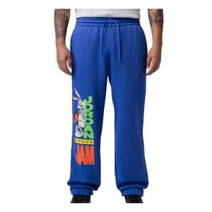 Nike Black Brooklyn Space Jam Fleece Sweatpant "Varsity Royal" Ix3100 497" for men