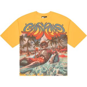 GODSPEED NEW YORK Black Pool Party T-Shirt Wash" Gs Tee 42276 K7L" for men