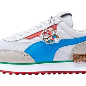 PUMA Blue Future Rider "Nintendo Super Mario 64" 380196 01" for men