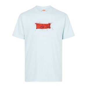 Supreme Black Ralph Steadman Box Logo T-Shirt "Ss22" Su11764"
