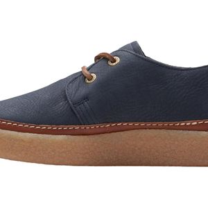 Clarks Blue Clarkwood Low Nubuck" 26176867" for men