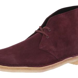 Clarks Purple Originals Desert Boot "Bordeaux Suede" 382228 Bordeaux Suede" for men