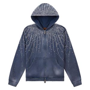 BIRTH OF ROYAL CHILD Blue Diamond Hoodie Bc25Fwha05 Blu" for men